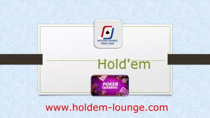 www holdem lounge com