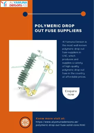 polymeric drop out fuse suppliers