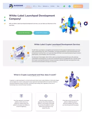 White-Label Launchpad Development Company