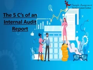 The 5 C’s of an Internal Audit Report