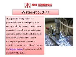 waterjetcutting