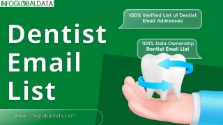 100 verified list of dentist email addresses