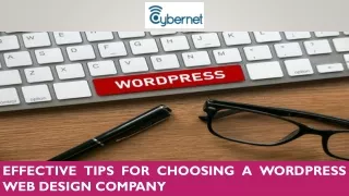 effective tips for choosing a wordpress