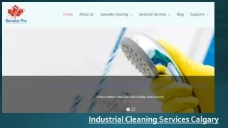 Industrial Cleaning Services Calgary