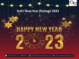 Kufri New Year Package 2023