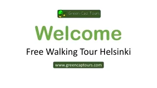 Welcome Free Walking Tour Helsinki