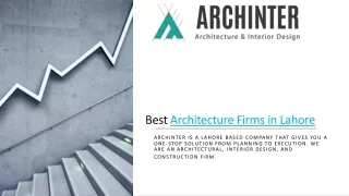 Best Architecture Firms in Lahore