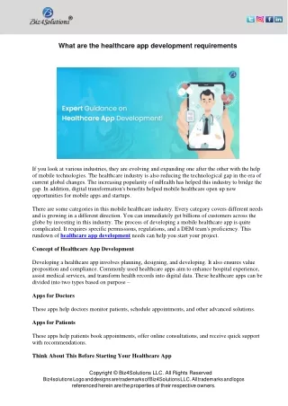 Healthcare App Development: Strategies & Features