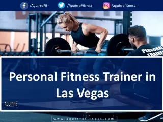 Personal Fitness Trainer in Las Vegas