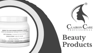 Facial Cream For Massage | Clairon Care