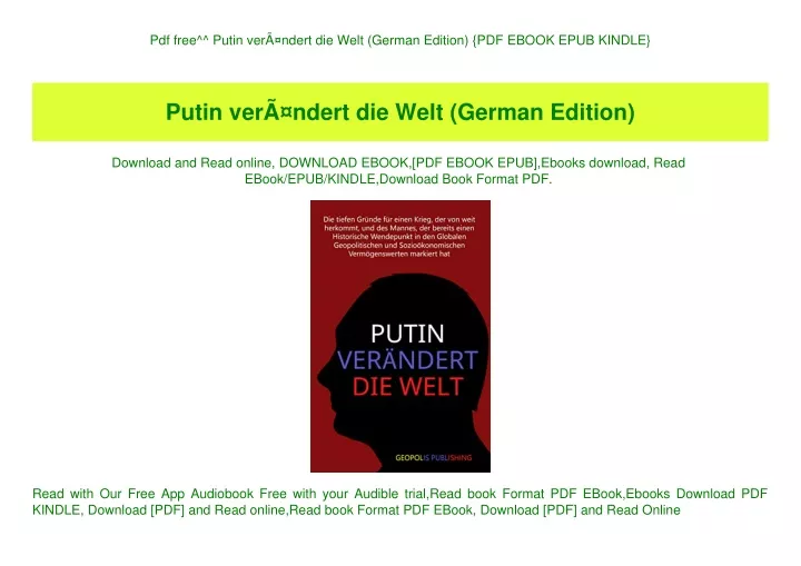 pdf free putin ver ndert die welt german edition