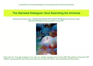 {mobiePub} The Starseed Dialogues Soul Searching the Universe [Free Ebook]