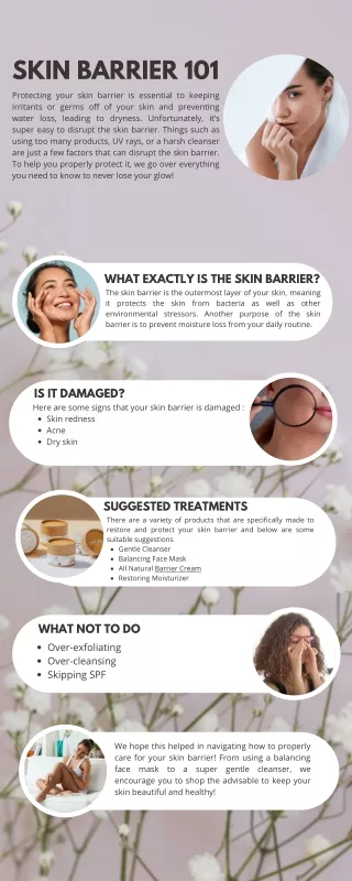skin barrier 101 protecting your skin barrier