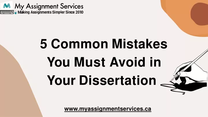 5 common mistakes you must avoid in your