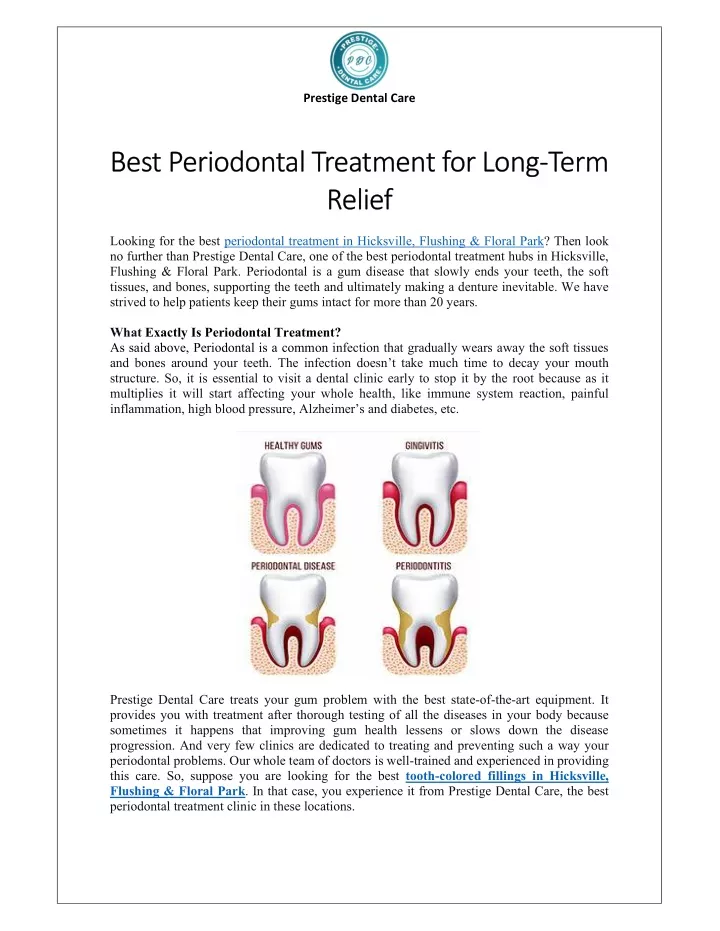 prestige dental care