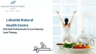 Make An Appointment For Massage Therapy With Lakeside Natural Health Centre
