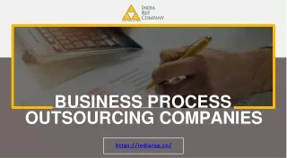 India Rep Company - One Of Best Business Process Outsourcing Companies In India
