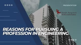 Reasons For Pursuing A Profession In Engineering