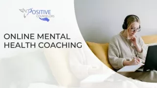 Online Mental Health Coaching