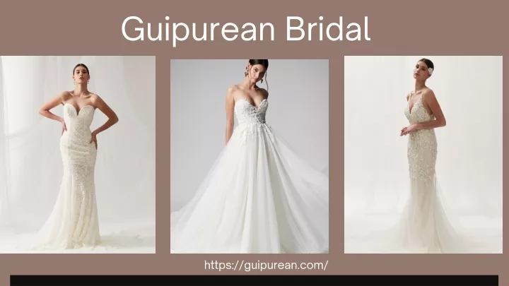 guipurean bridal