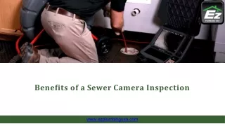 benefits of a sewer camera inspection