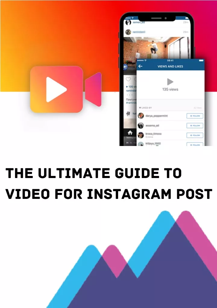 the ultimate guide to video for instagram post