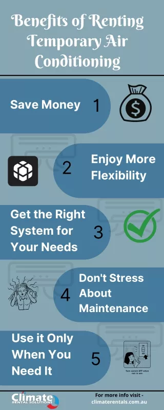 benefits of renting temporary air conditioning