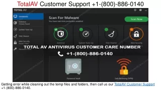 totalav customer support 1 800 886 0140