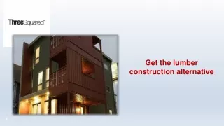 get the lumber construction alternative