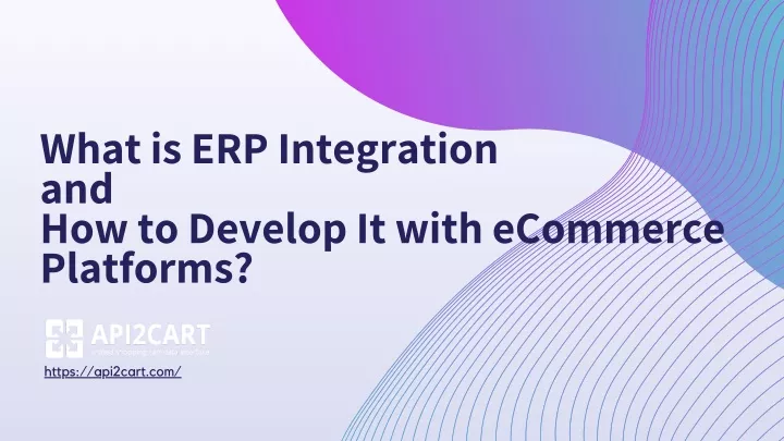 what is erp integration and how to develop