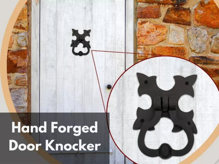 hand forged door knocker