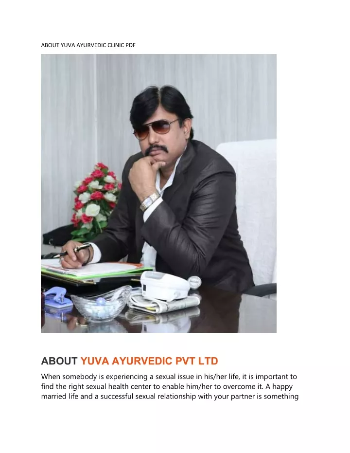 about yuva ayurvedic clinic pdf