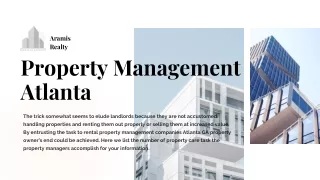 What Property Managers Do For Properties?