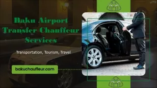 Baku Airport Transfer chauffeur Services