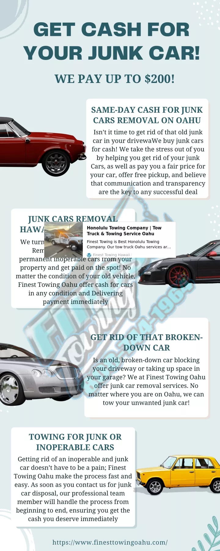 get cash for your junk car