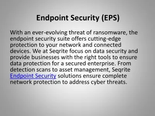 seqrite-endpoint-security