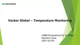 Temperature Monitoring System