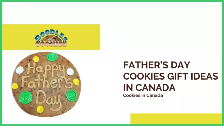 father s day cookies gift ideas in canada