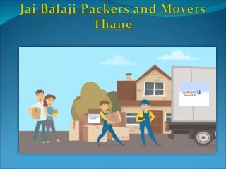 Packers and Movers In Thane - Jai Balaji Packers