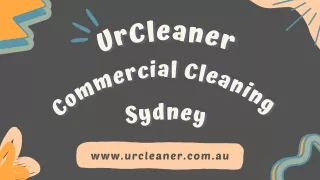 UrCleaner Professional Cleaning Services In Sydney
