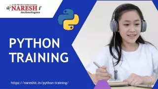 python t r a i n i n g