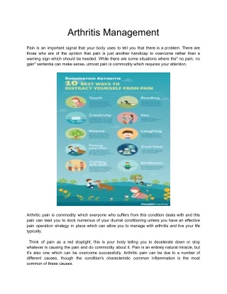 arthritis management