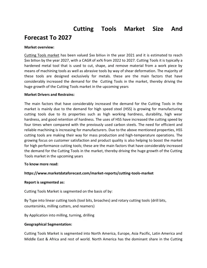 cutting forecast to 2027