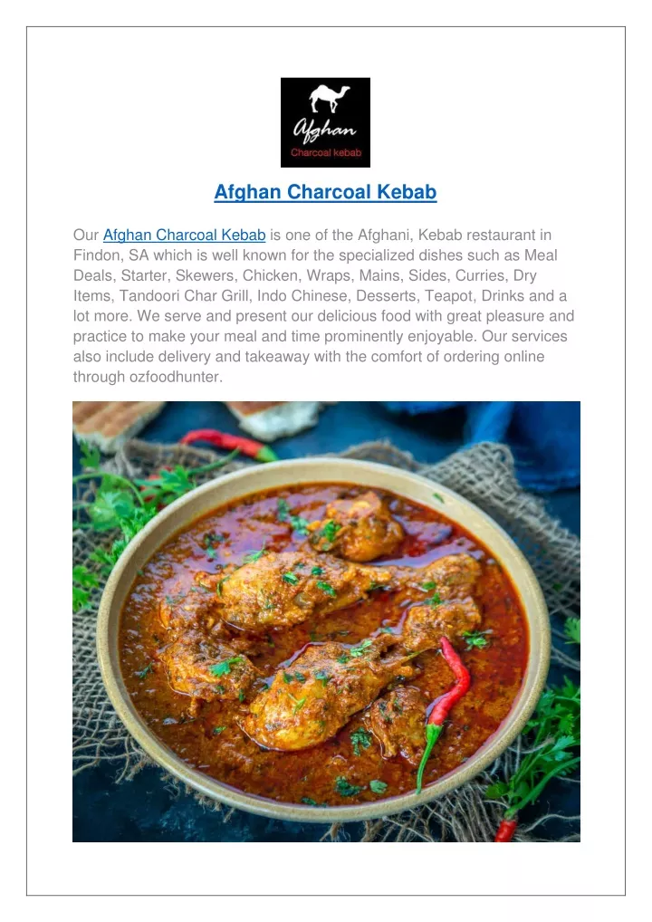 afghan charcoal kebab