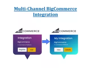 multi channel bigcommerce integration