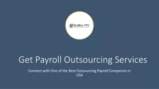 Get Best & Affordable Outsourced Payroll Services in USA