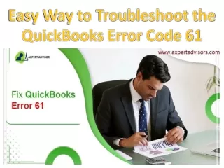 easy way to troubleshoot the quickbooks error