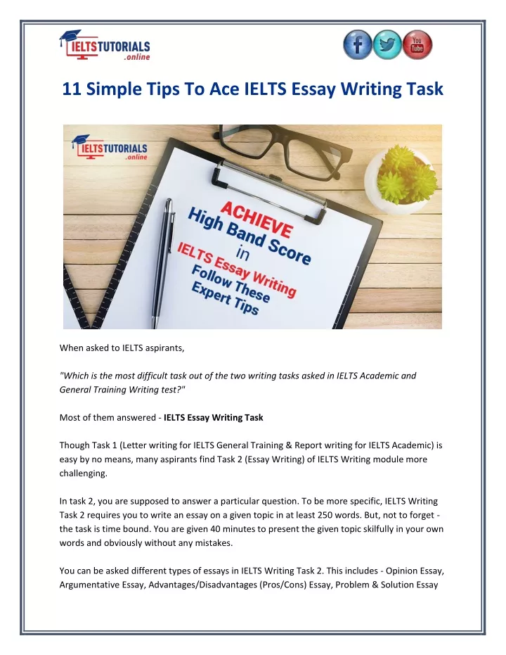 11 simple tips to ace ielts essay writing task