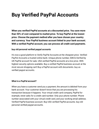 Buy Verified PayPal Accounts (1)