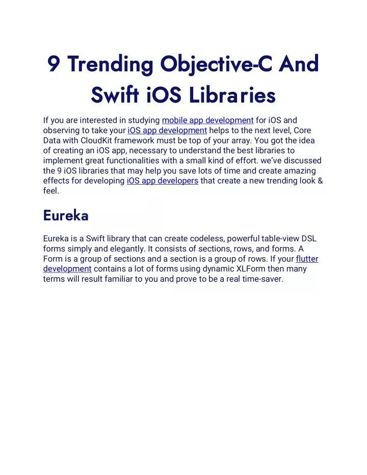 9 trending objective 9 trending objective